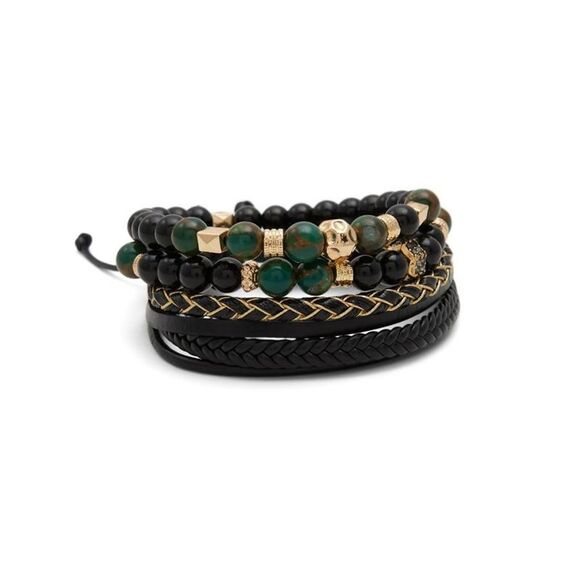 ALDO Green Elastane Men's Bracelet